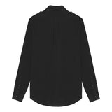 Black Military Style Shirt
