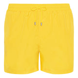 Yellow swim shorts