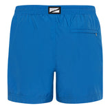Blue swim shorts