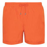 Orange swim shorts