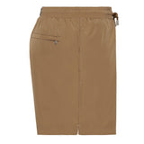 Beige swim trunks