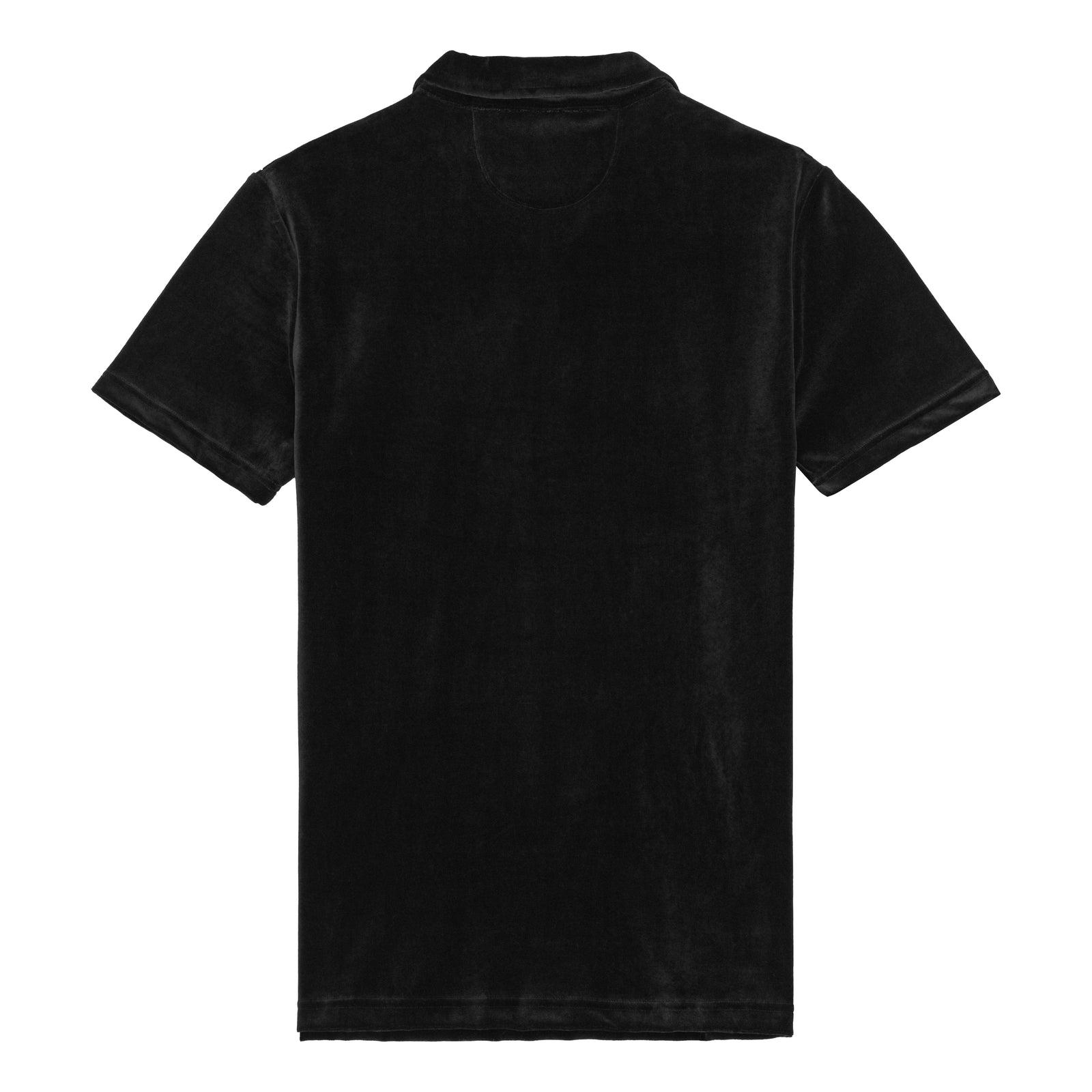 【Rest & Recreation】★TERRY POLO SHIRT★ Black Terry Polo Shirt – MARDA SWIMWEAR