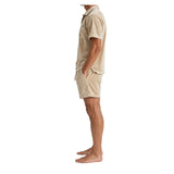 Beige Terry Polo Shirt