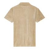 Beige Terry Polo Shirt