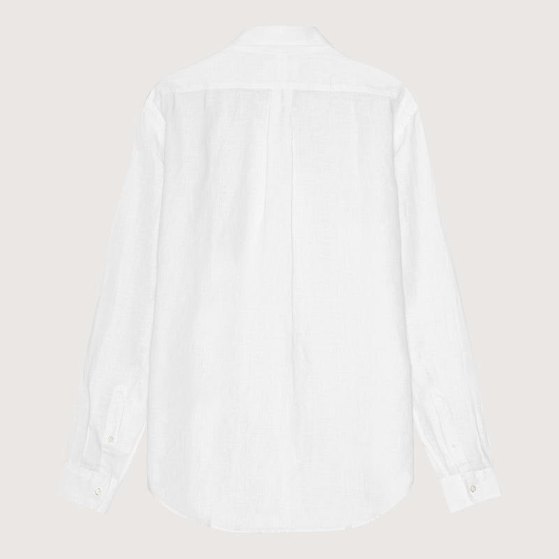 WHITE LINEN SHIRT